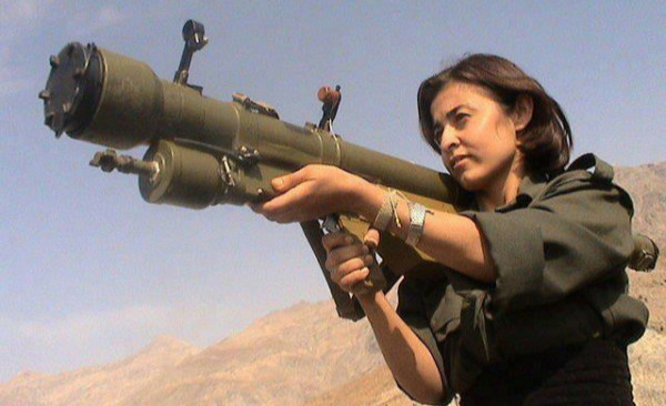 Kurd woman fighter PKK